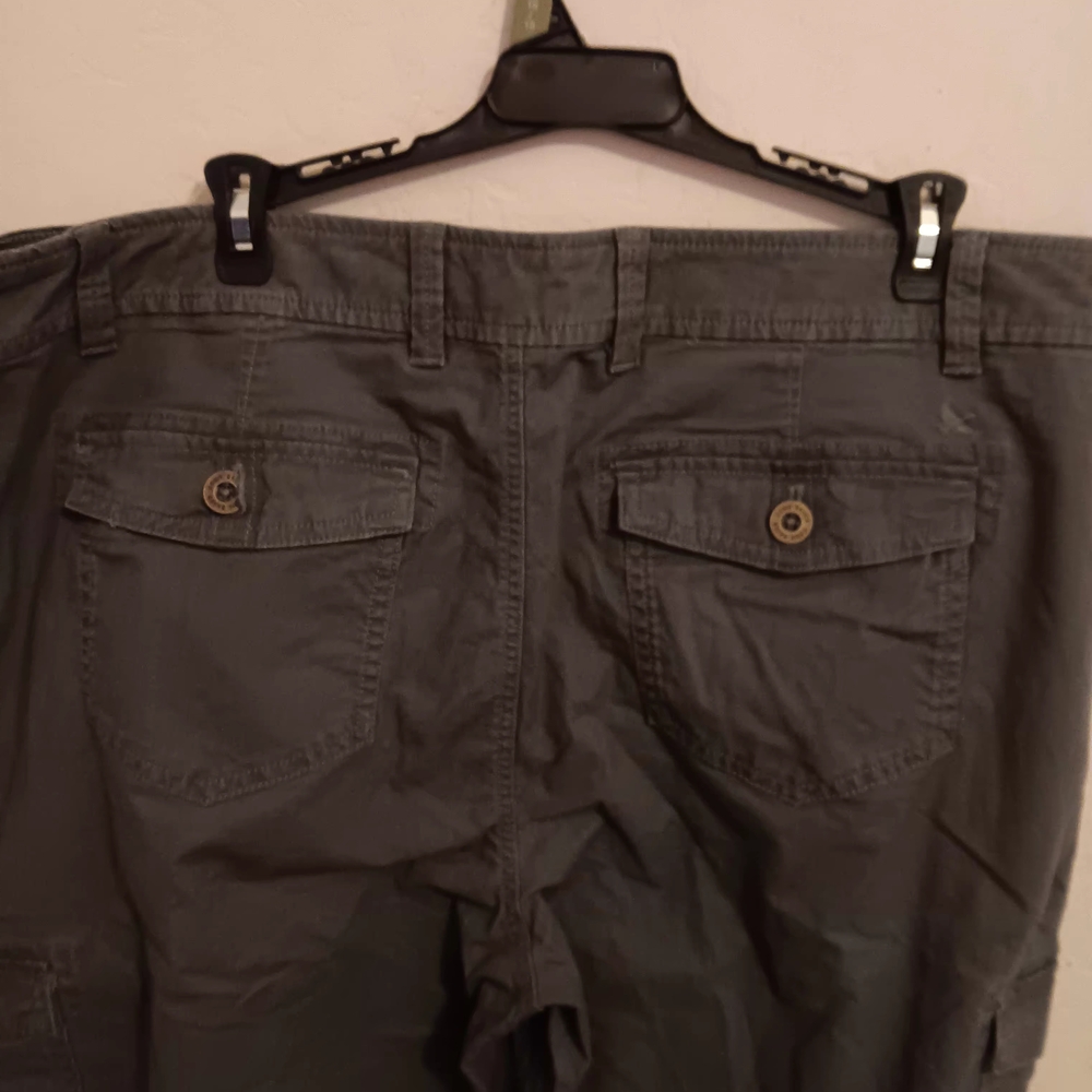 Eddie Bauer pants Women's Sz Tall 16 Capri Stretch, Adventurer, Green, NWT $75 - Picture 6 of 8